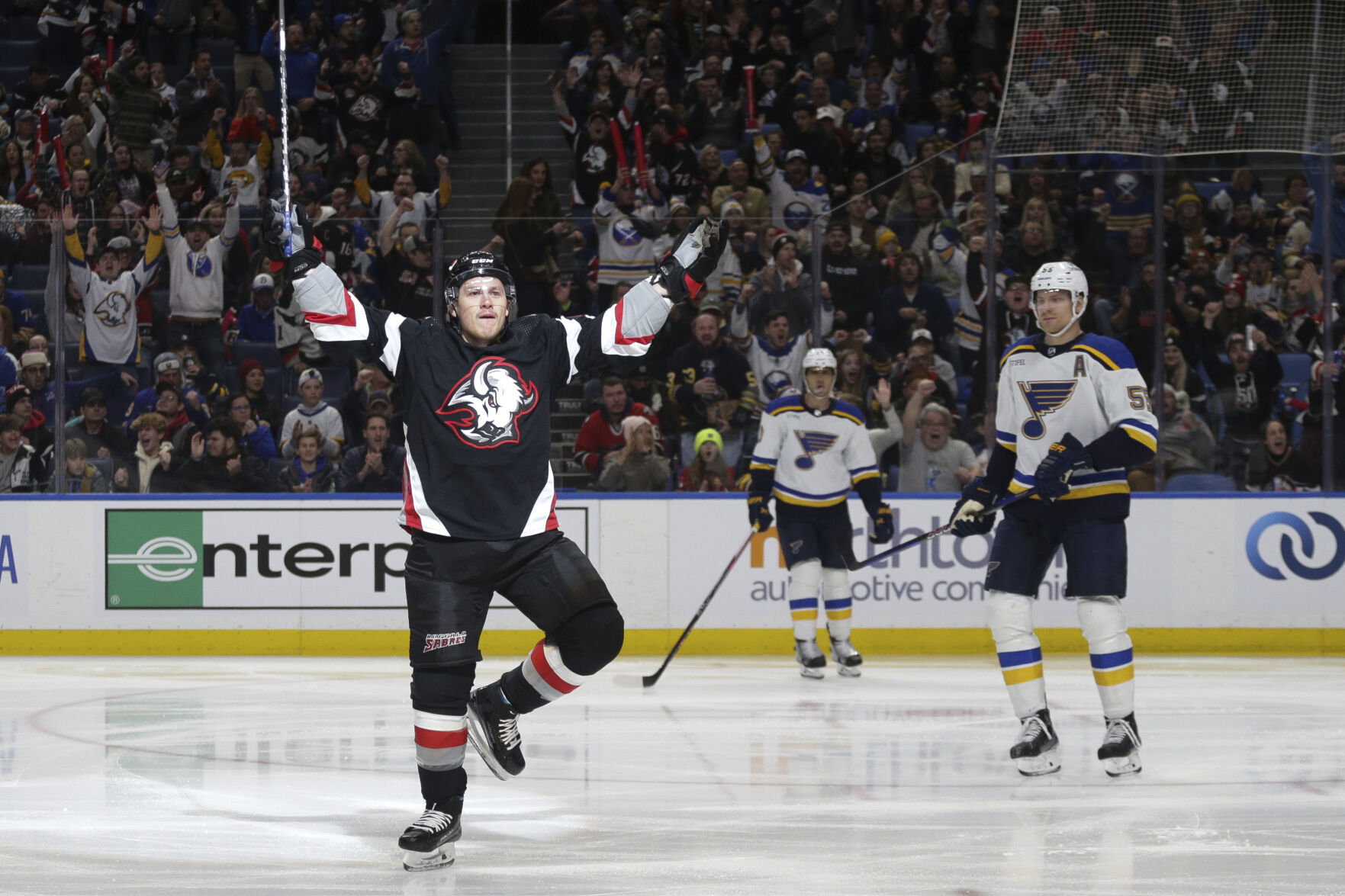 Blues Sabres Hockey